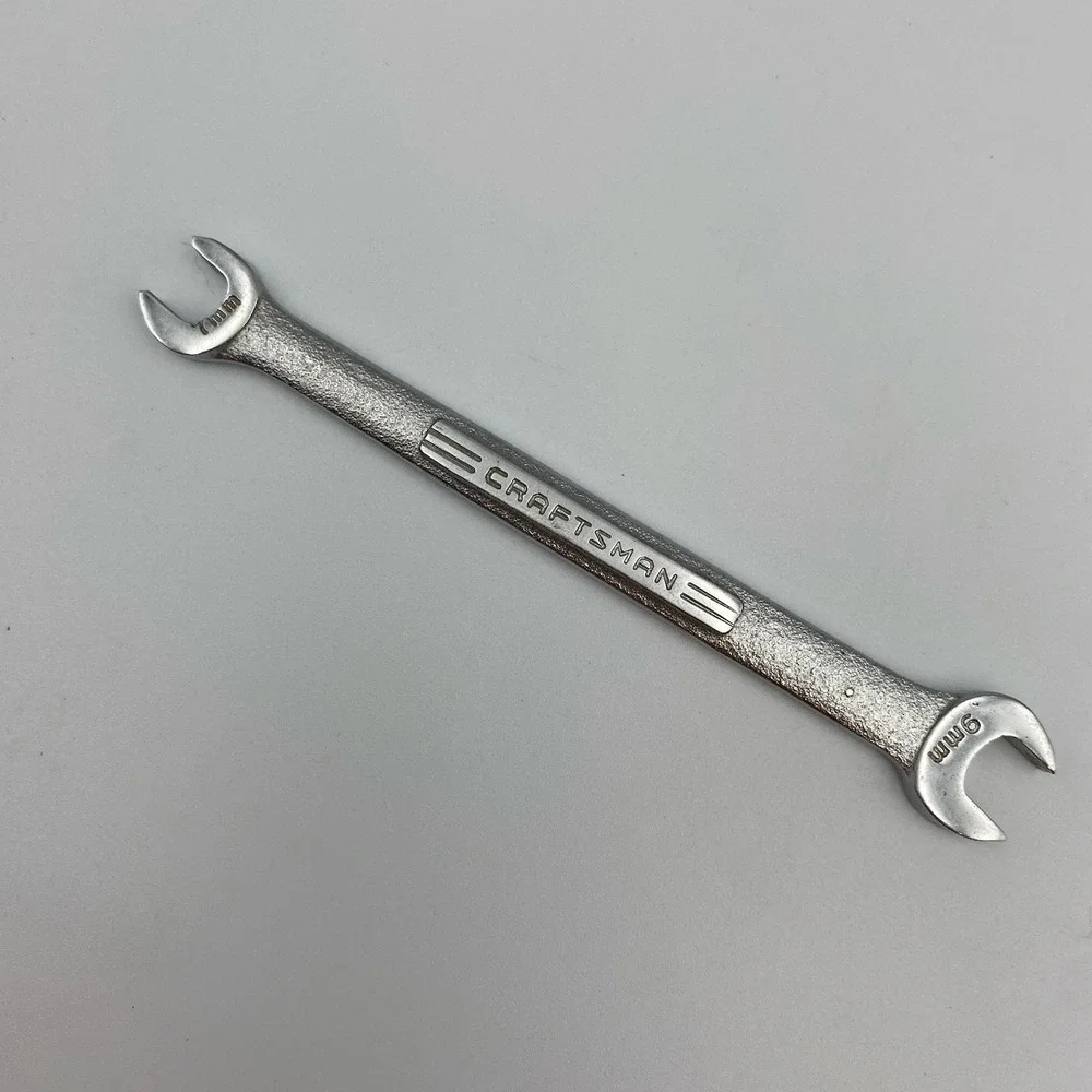 Vintage Craftsman‎ 7mm X 9mm Metric Double Open End Wrench -V- Series # 44503